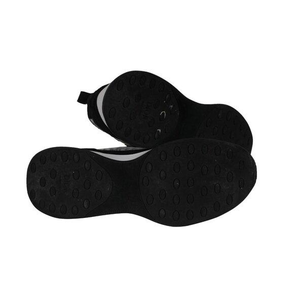 Dior Mens B25 Oblique Runner Sneakers  US 9 EU 42 Black White Low Top Mesh Suede - Picture 10 of 11